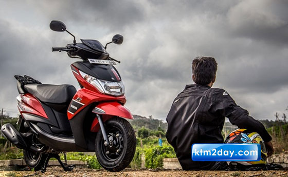 Rayz best sale scooty price