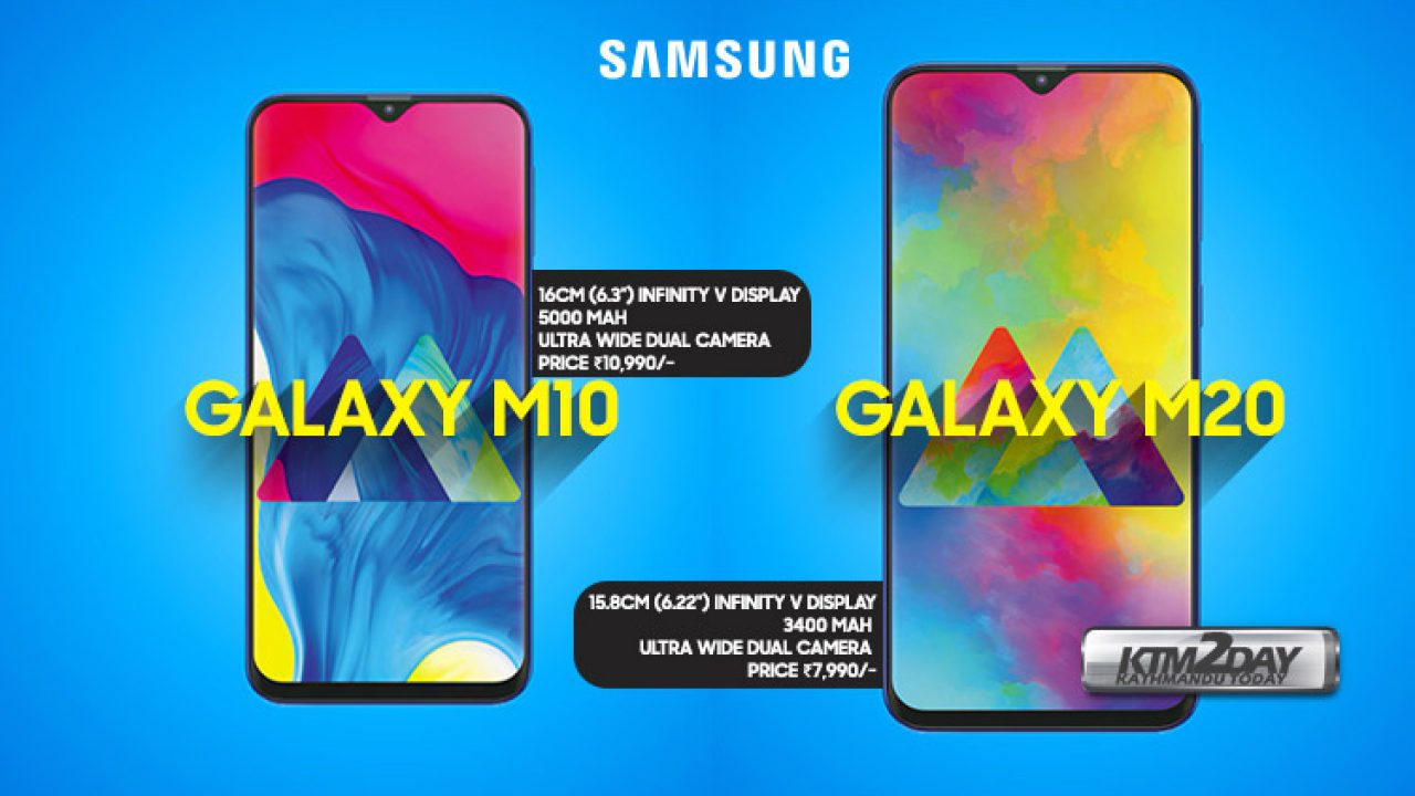 Samsung Galaxy M And M10 Launched With Notched Display And Bigger Battery