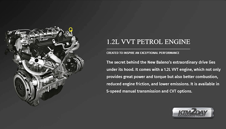 Baleno-VVT-engine