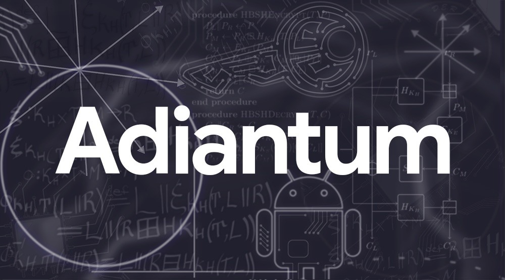 Adiantum encryption