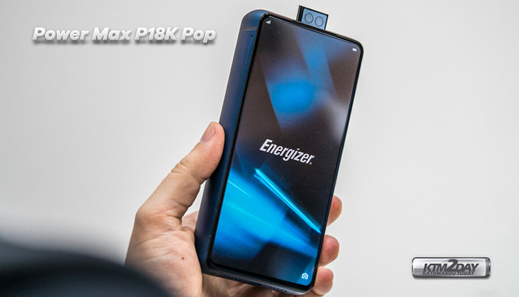 Forældet bønner Wrap Energizer Power Max P18K Pop features a pop-up camera and 18,000 mAh  battery 