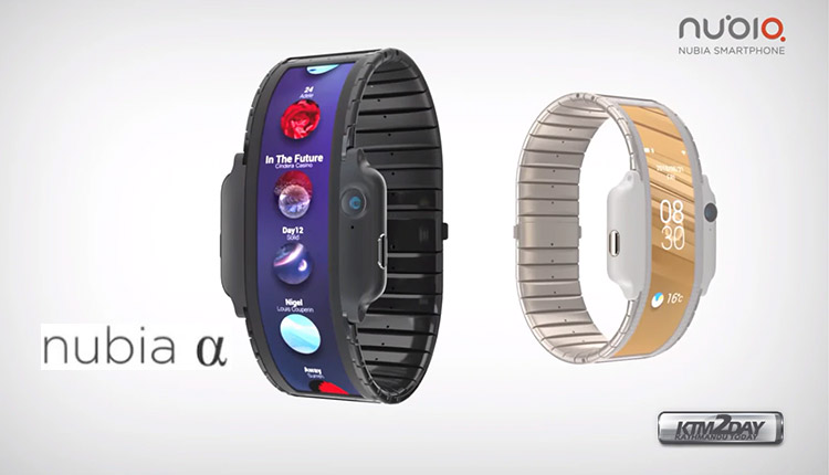 Nubia-Alpha-folding-wrist-smartphone