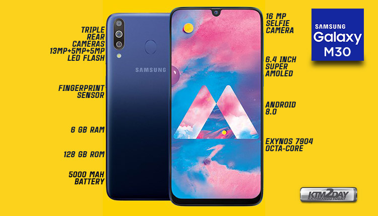 samsung galaxy m30 folder price