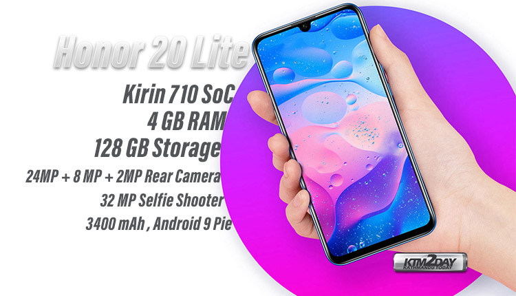 Honor 20 Lite Specification
