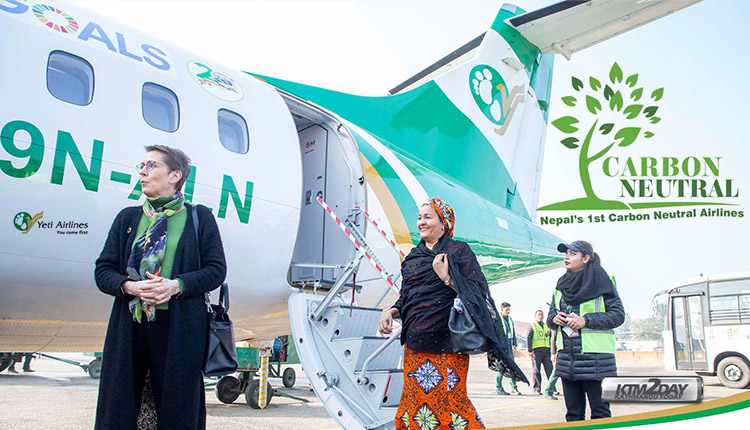Yeti Airlines Carbon Neutral