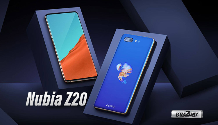 Nubia Z20 dual screen