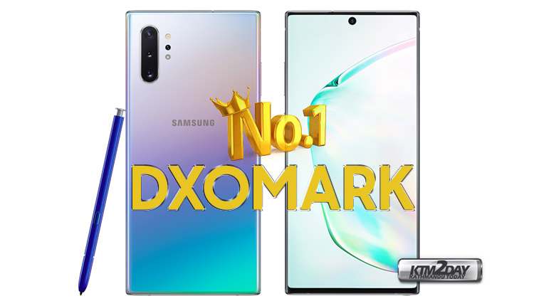 Samsung Galaxy Note10+ 5G Earns First Place Distinction in