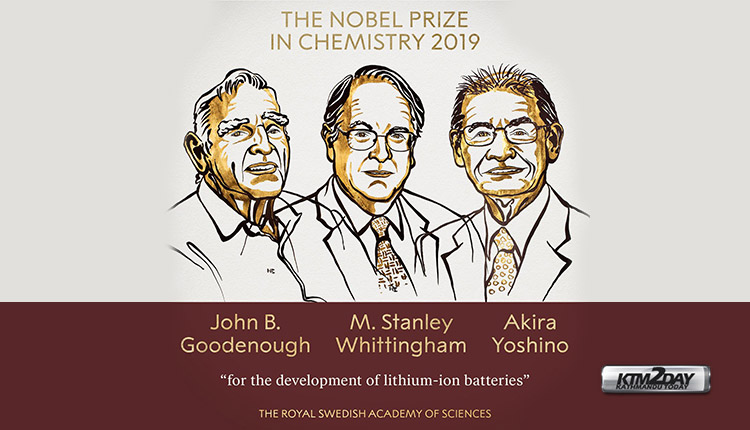 Nobel Prize Chemistry Lithium Ion