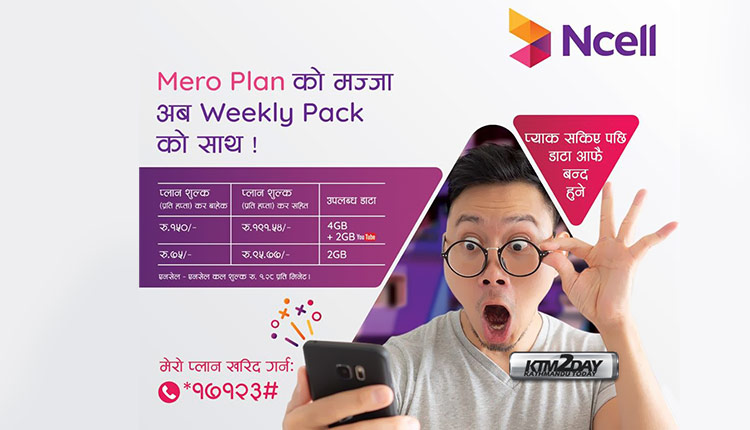 Ncell Weekly Mero Plan