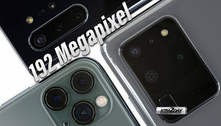 192 Megapixel smartphone camera