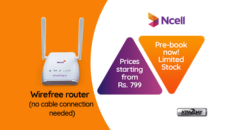 Ncell Wirefree Plus internet service