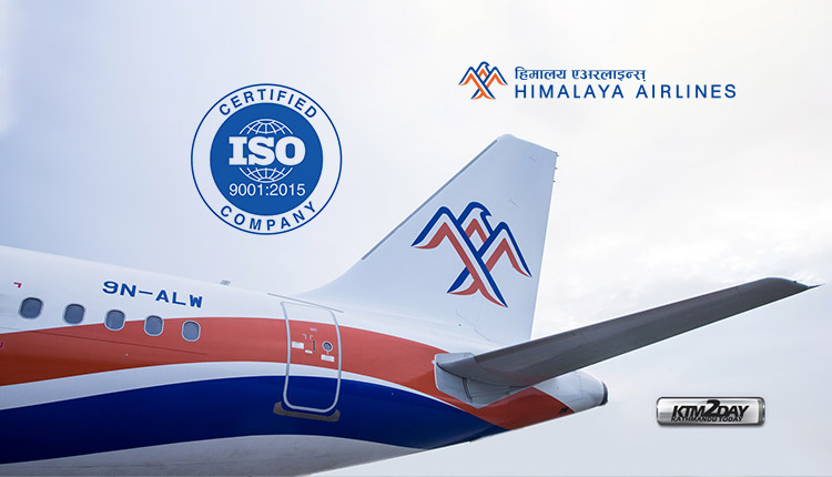Himalaya-Airlines-ISO-9001-2015