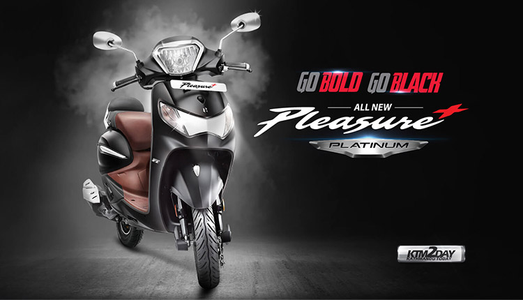 Pleasure scooty black hot sale