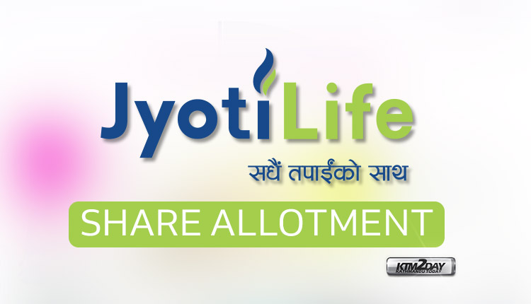Jyoti Life share allotment