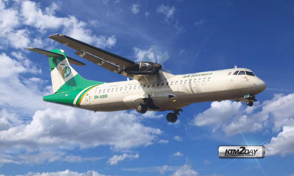 Yeti Airlines India flight