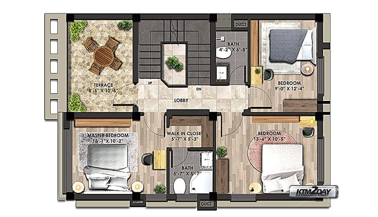 CG Village First Floor Diagram