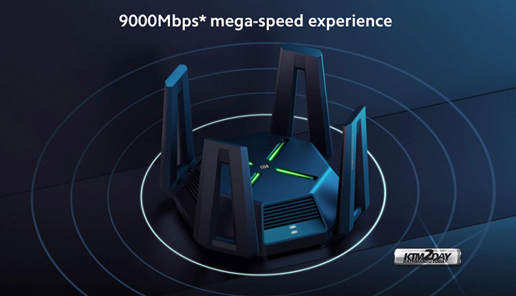 Mi Router AX9000 speeds