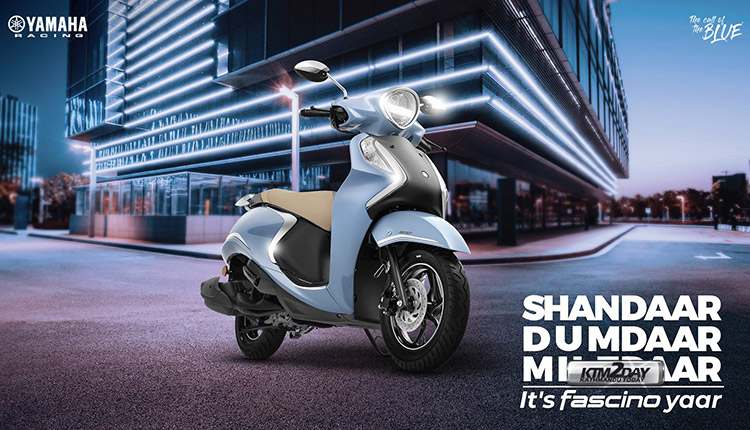 Yamaha fascino 125 discount price on road