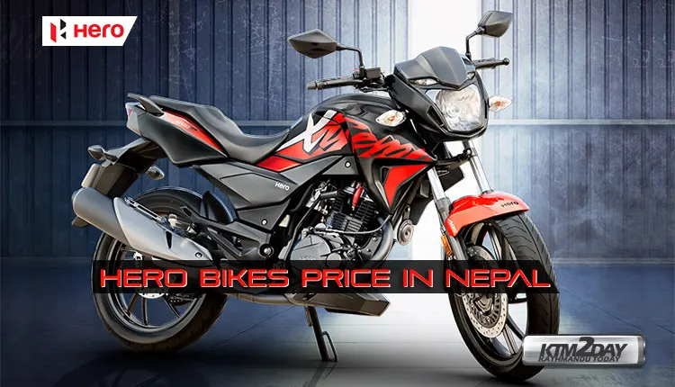 HERO Bikes Price in Nepal 2023 All Available Models with Specs