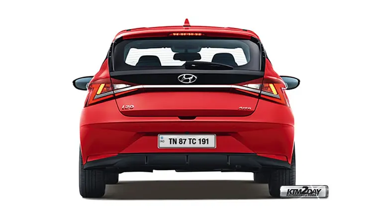 Hyundai's new i20 rearview