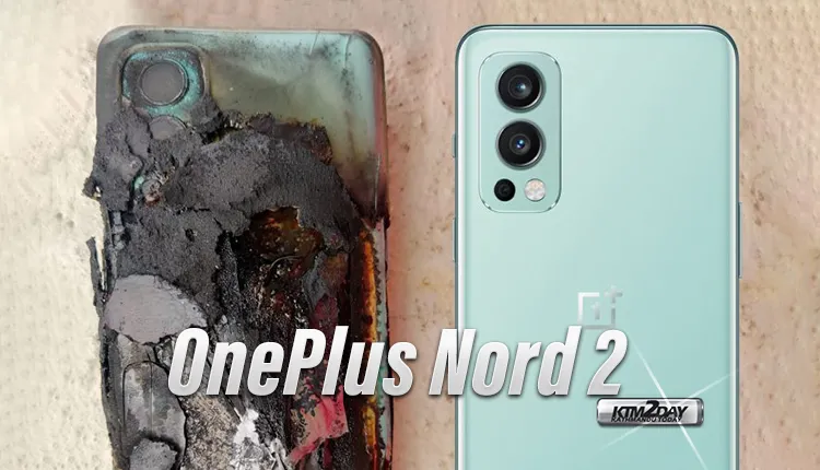 OnePlus Nord 2 explodes
