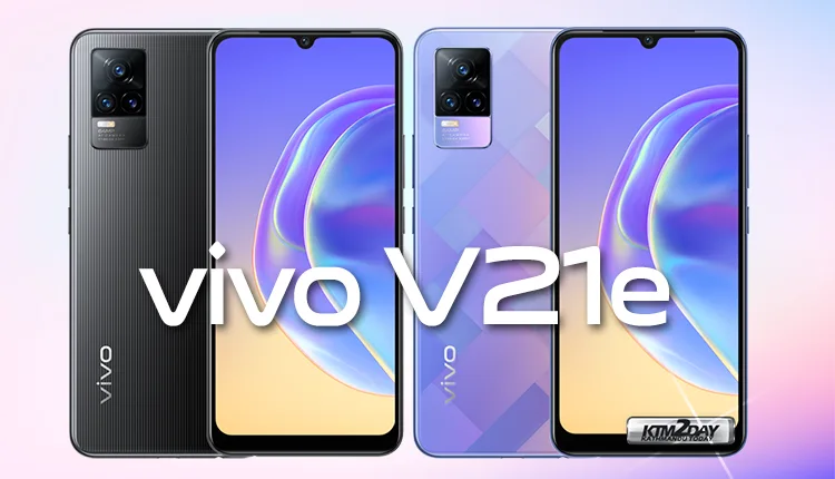 Vivo V21e Color options