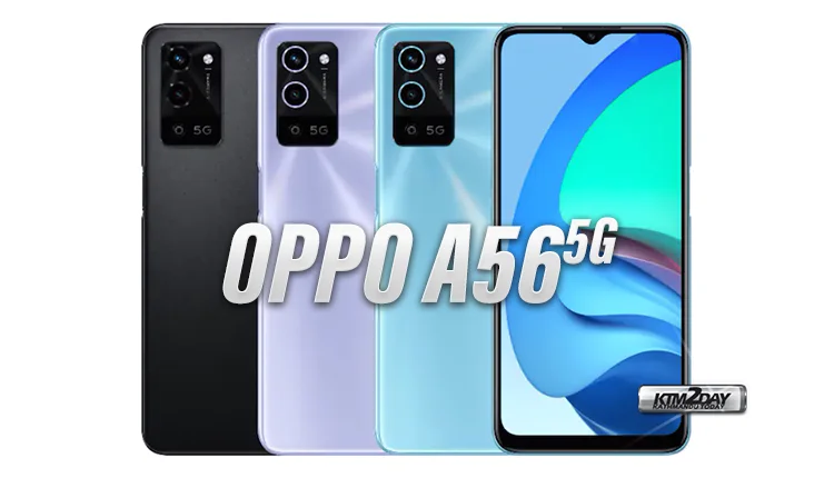 Oppo A56 5G Nepal price