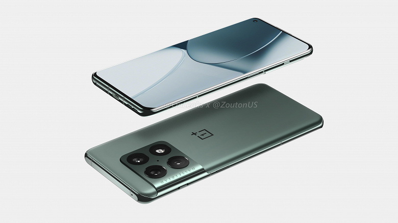 AMOLED 3K screen, Hasselblad triple camera with 5x optical zoom, 5000mAh, 125W and unique styling. Quality renders of OnePlus 10 Pro published