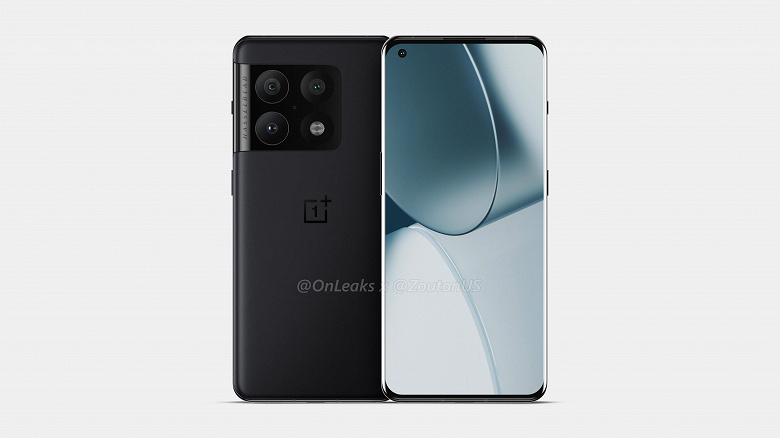 AMOLED 3K screen, Hasselblad triple camera with 5x optical zoom, 5000mAh, 125W and unique styling. Quality renders of OnePlus 10 Pro published