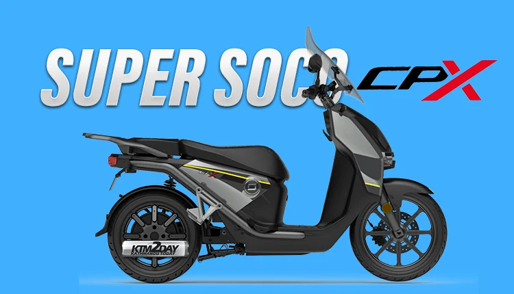 Super Soco CPx electric scooter Price in Nepal