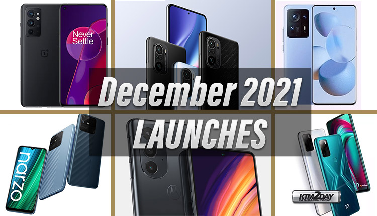 Upcoming Smartphones in Dec 2021