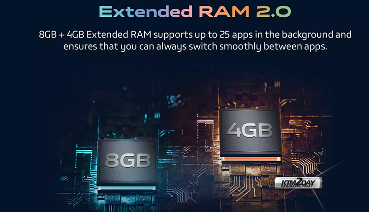 Vivo T1 5G Extended Ram 2.0