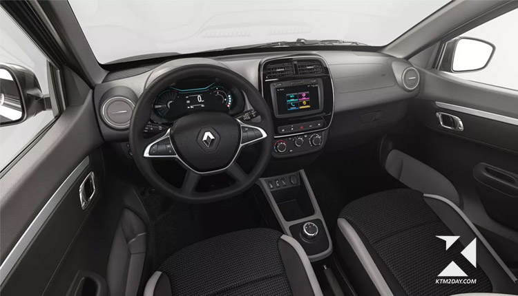 Renault Kwid E-Tech Dashboard