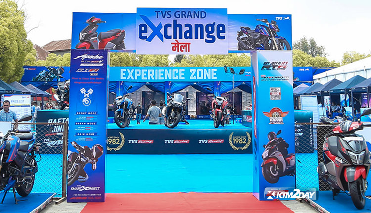 Exchange offer bike discount tvs