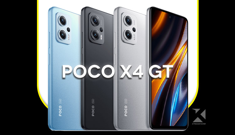 Xiaomi Poco X4 GT pictures, official photos