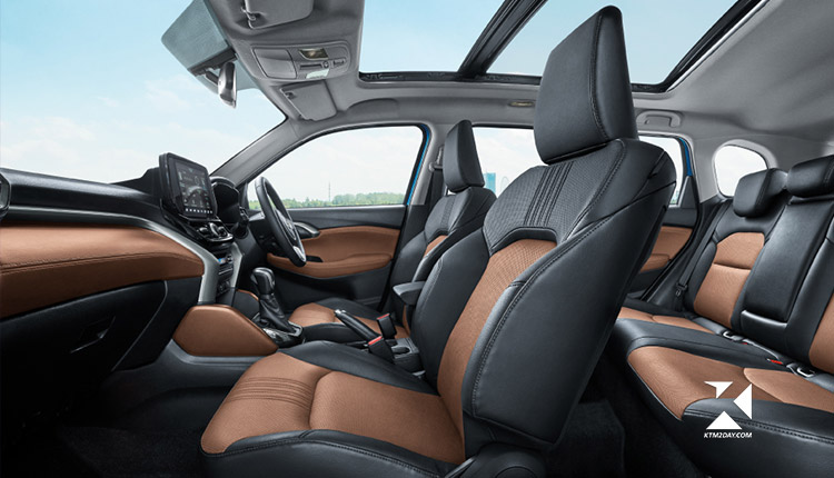 Toyota Urban Cruiser Hyryder Interior seats