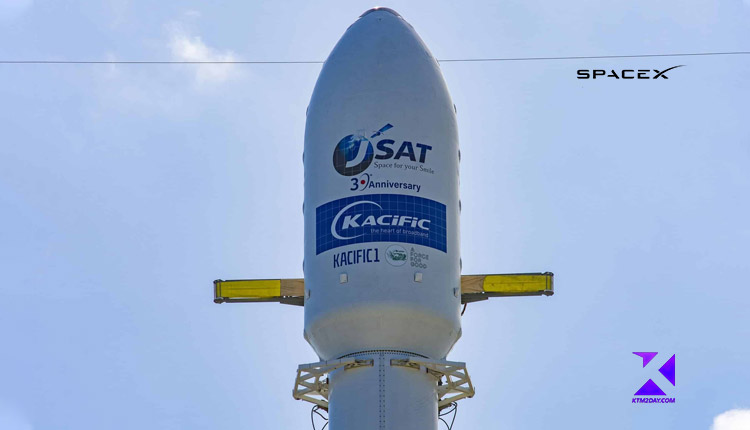 Kacific satellite launch Spacex