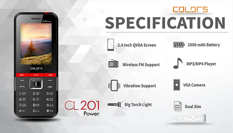 Colors CL 201 Power Price in Nepal