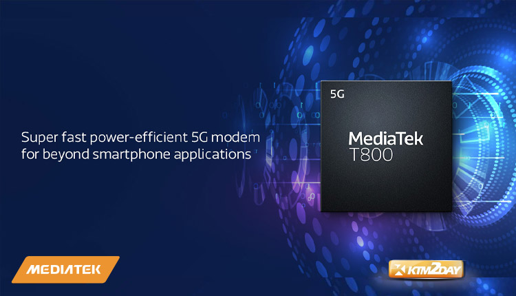 MediaTek T800 5G modem