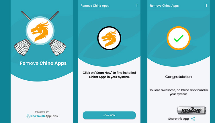 Remove China Apps gets removed from Playstore | ktm2day.com
