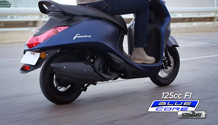 Yamaha fascino bs6 discount specifications